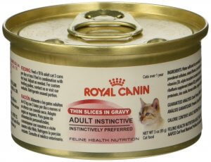 Gravy canned cat food